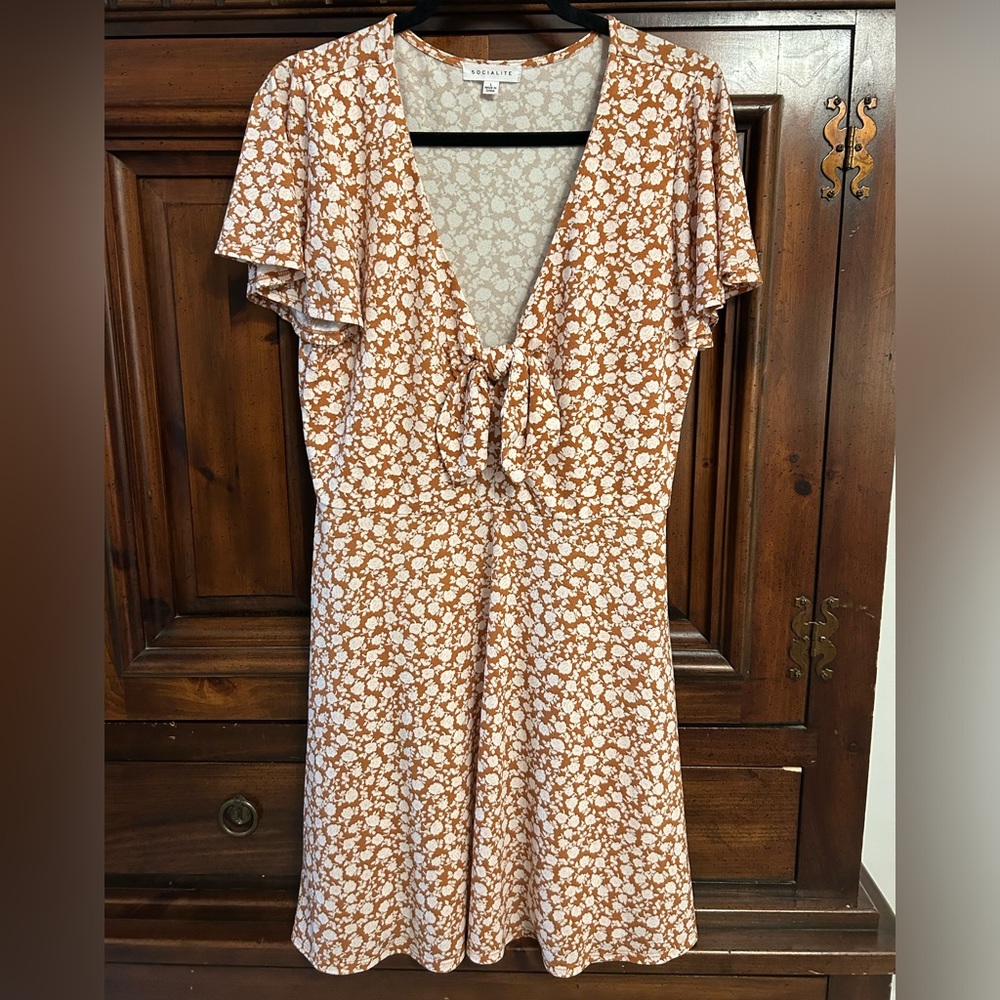 Socialite Floral mini dress L